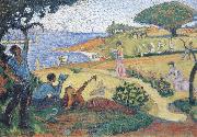 Paul Signac sketch for Germany oil painting artist